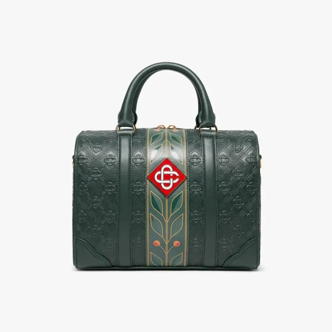 Groene Mini Monogram Weekender-tas