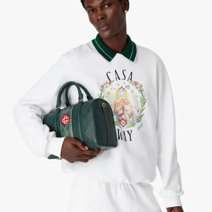 Groene Mini Monogram Weekender-tas