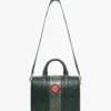 Groene Mini Monogram Weekender-tas