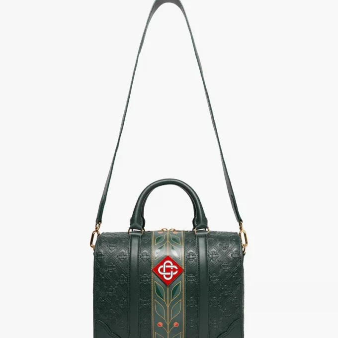 Groene Mini Monogram Weekender-tas