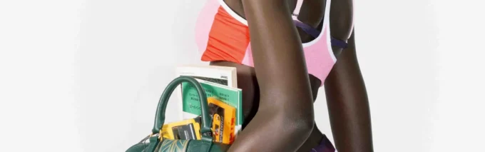 Roze Monogram Rash Top met korte mouwen Roze Monogram Rash Top met korte mouwen