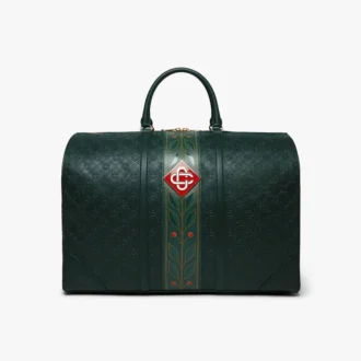Groene Monogram-weekendtas