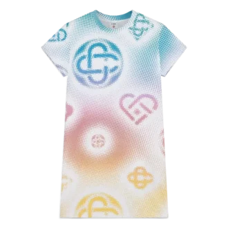 Halftone Logo T-shirtjurk Halftone Logo T-shirtjurk