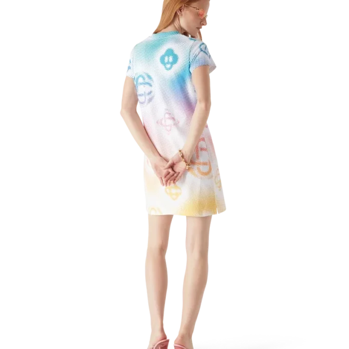 Halftone Logo T-shirtjurk Halftone Logo T-shirtjurk