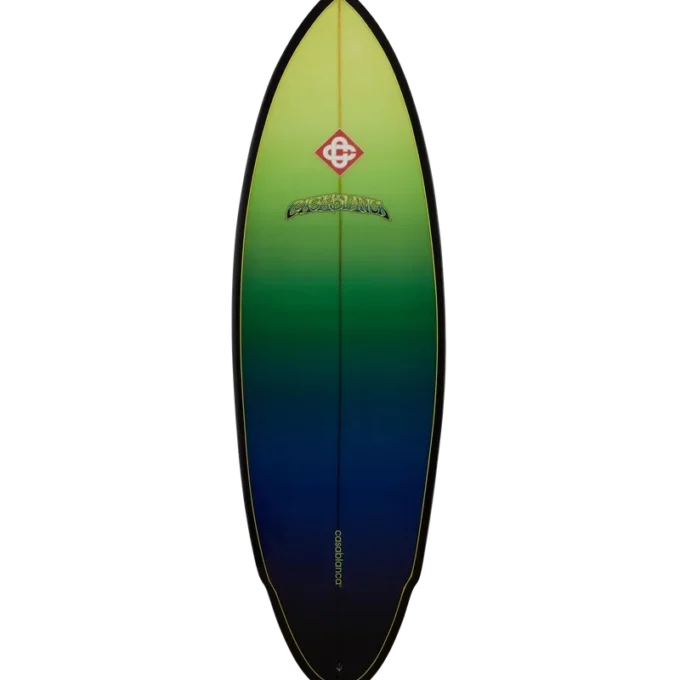 Handgemaakt Casablanca Retro-surfboard
