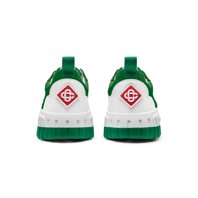 Heren Court groene & witte sneaker
