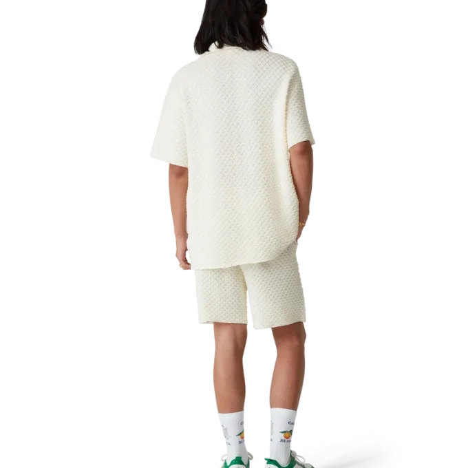 Heren Court groene & witte sneaker