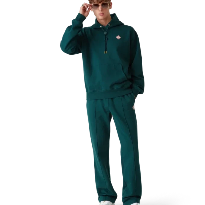 Hoodie met diamantlogo