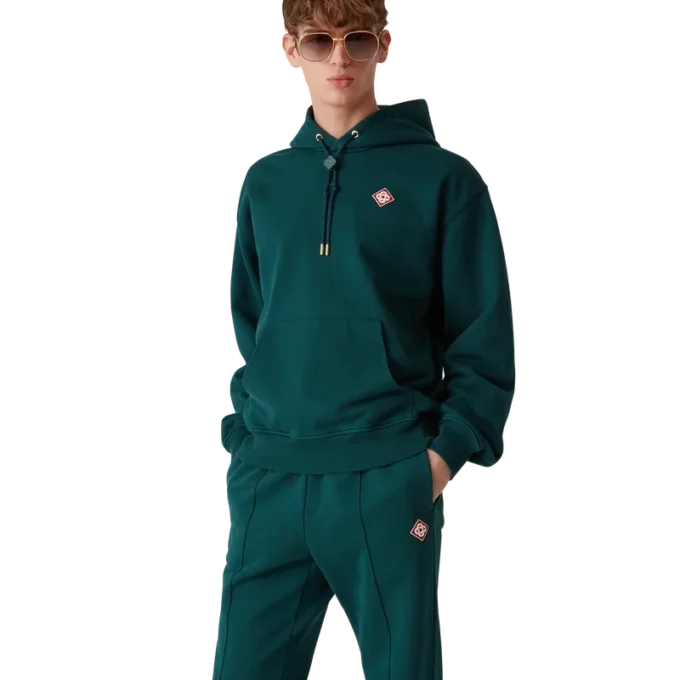 Hoodie met diamantlogo