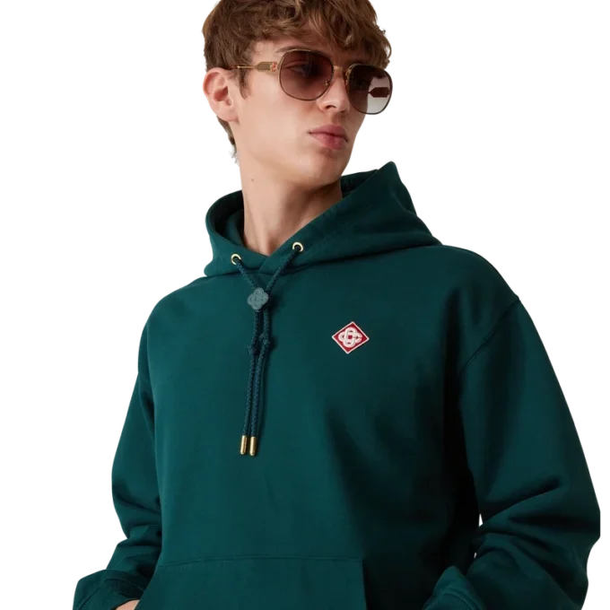 Hoodie met diamantlogo