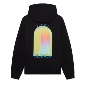 Hoodie met Gradient Arch-print