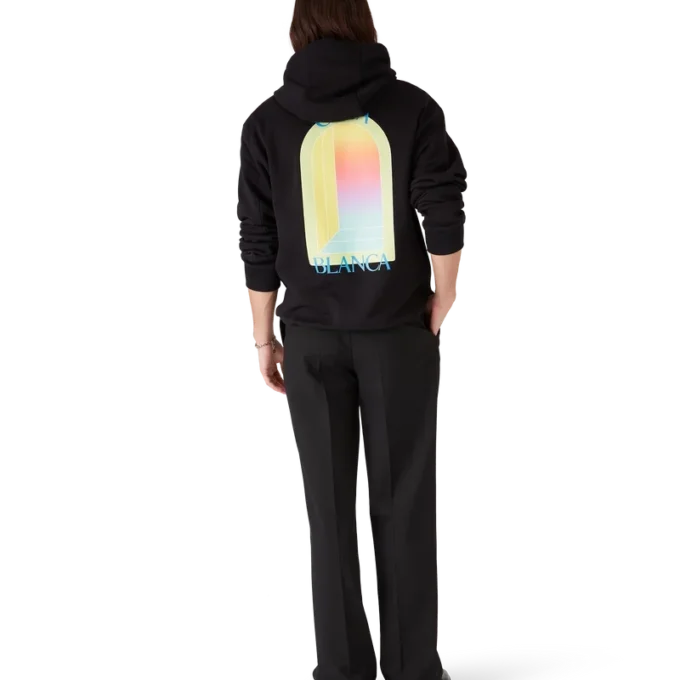 Hoodie met Gradient Arch-print Hoodie met Gradient Arch-print