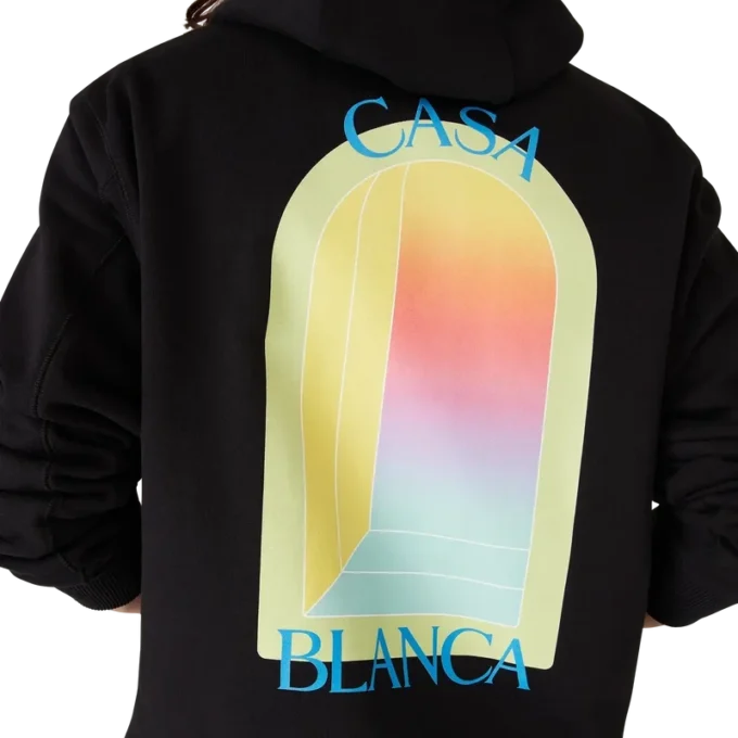 Hoodie met Gradient Arch-print Hoodie met Gradient Arch-print