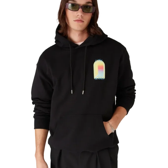 Hoodie met Gradient Arch-print Hoodie met Gradient Arch-print