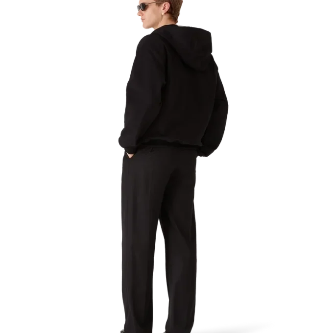 Hoodie met rits en diamantlogo Hoodie met rits en diamantlogo