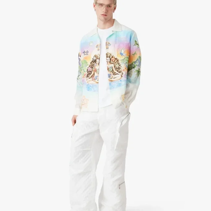 Innersense linnen overhemd met lange mouwen