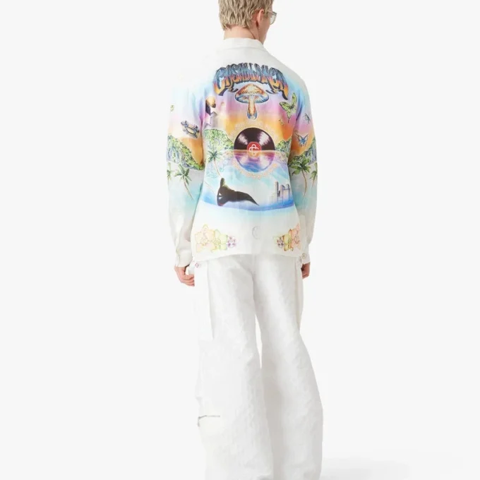 Innersense linnen overhemd met lange mouwen