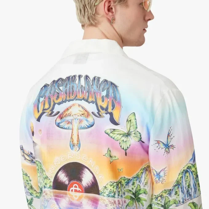 Innersense linnen overhemd met lange mouwen