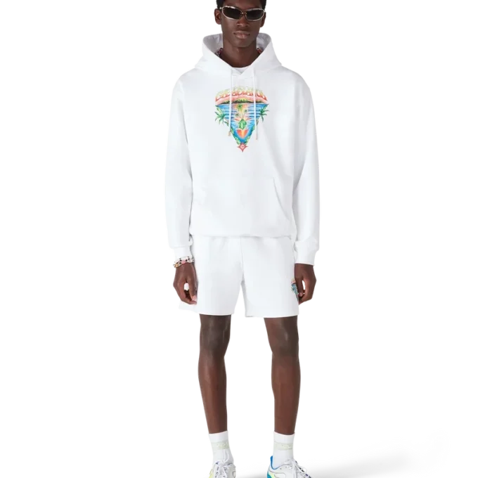 Innocence Triangle Sweatshirt met lange mouwen en capuchon