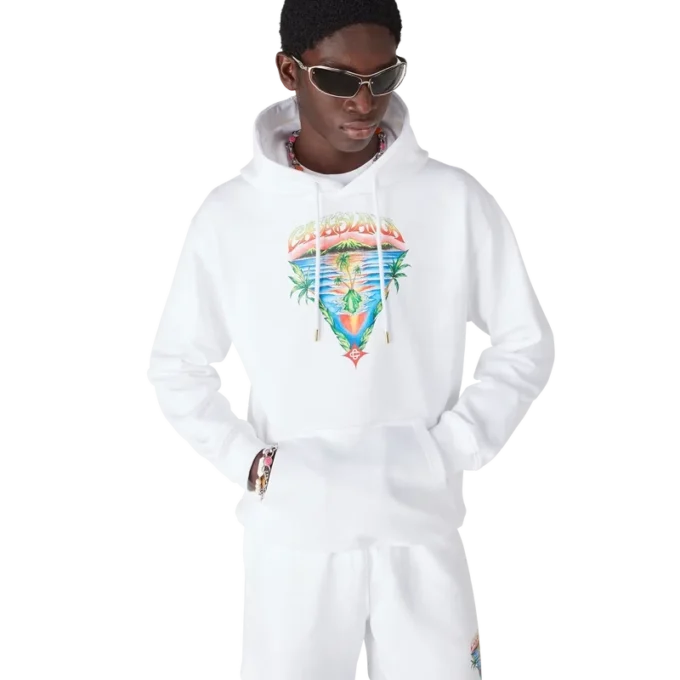 Innocence Triangle Sweatshirt met lange mouwen en capuchon