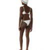 Jacquard Monogram bikinitop