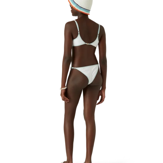 Jacquard Monogram bikinitop
