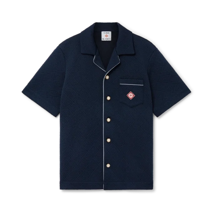 Jacquard Monogram-overhemd Jacquard Monogram-overhemd