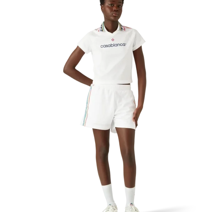 Jacquard Monogram voetbalshirt