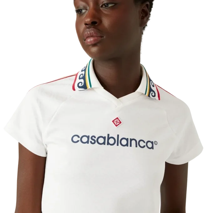 Jacquard Monogram voetbalshirt