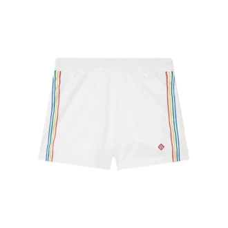 Jacquard Monogram voetbalshort