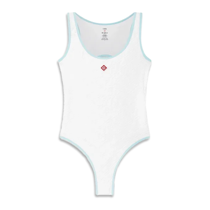 Jacquard Monogram-zwempak Jacquard Monogram-zwempak