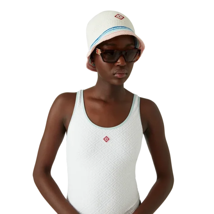 Jacquard Monogram-zwempak Jacquard Monogram-zwempak