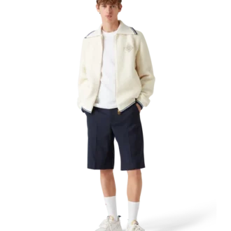 Kasjmier trui met rits Kasjmier trui met rits