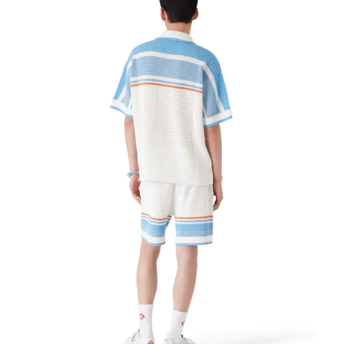 Katoen overhemd met korte mouwen Katoen overhemd met korte mouwen