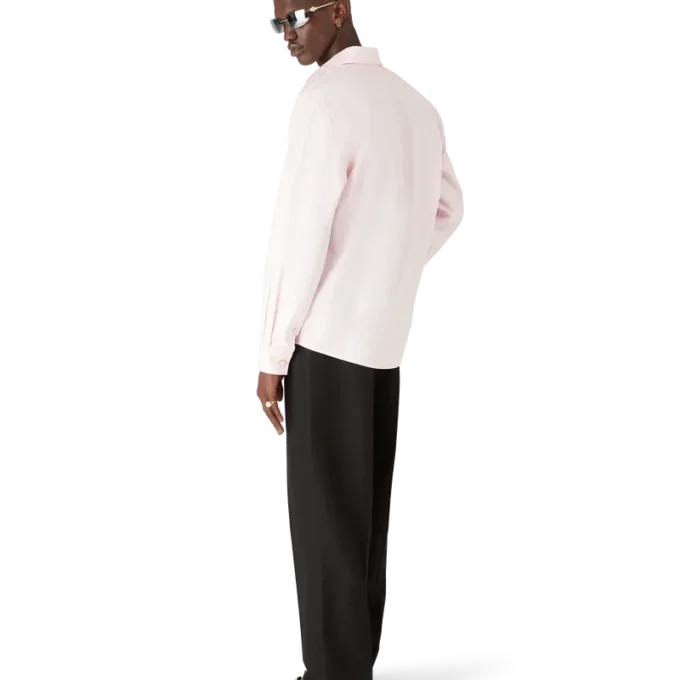 Katoen overhemd met monogram en lange mouwen Katoen overhemd met monogram en lange mouwen