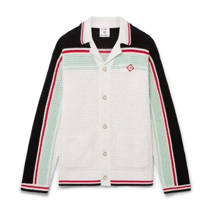 Katoenen gehaakt tennisshacket Katoenen gehaakt tennisshacket