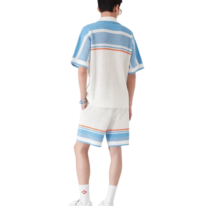 Katoenen gehaakte tennisshort Katoenen gehaakte tennisshort