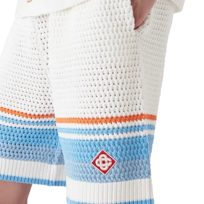 Katoenen gehaakte tennisshort Katoenen gehaakte tennisshort