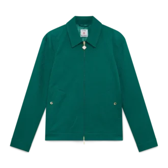 Katoenen jas met monogramjacquard Katoenen jas met monogramjacquard