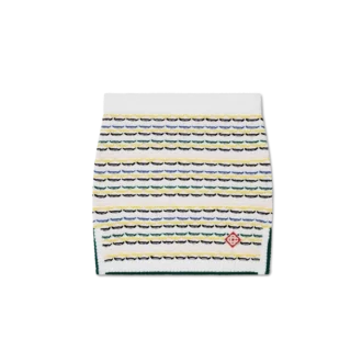 Katoenen mini-rok met tuck-steek