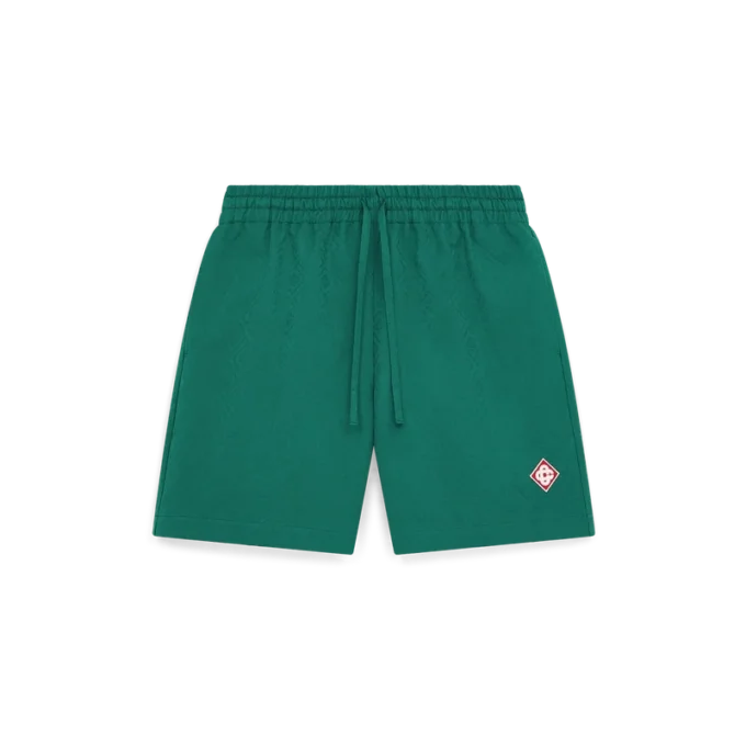 Katoenen Monogram Jacquard-Shorts Katoenen Monogram Jacquard-Shorts