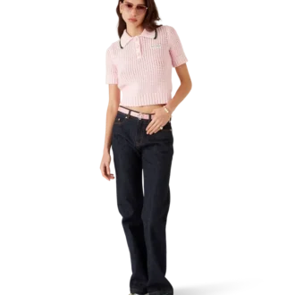 Katoenen Moulina-poloshirt