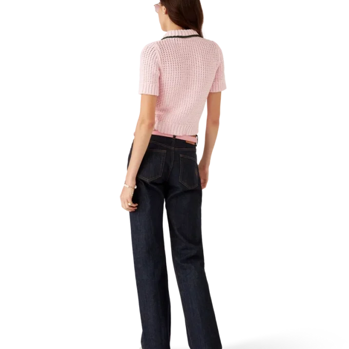 Katoenen Moulina-poloshirt Katoenen Moulina-poloshirt