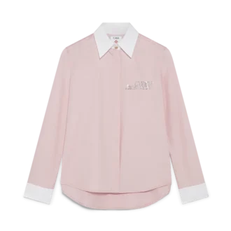 Kristallen overhemd met korte mouwen