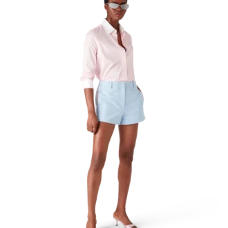 Kristallen overhemd met korte mouwen