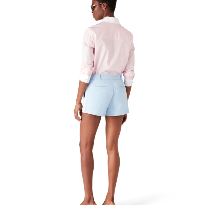 Kristallen overhemd met korte mouwen