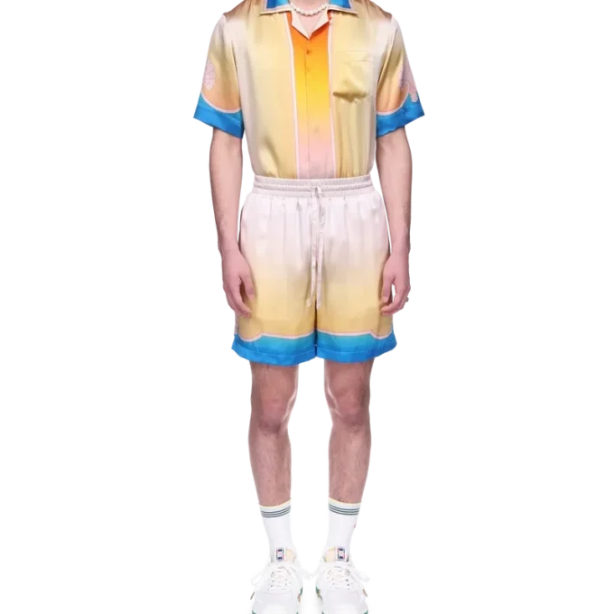 L’arc Colora zijden Shorts