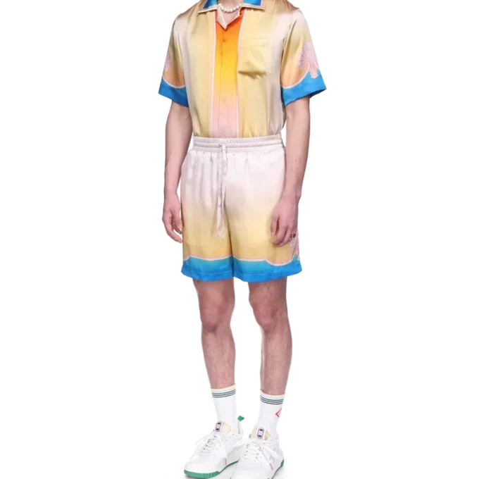 L’arc Colora zijden Shorts