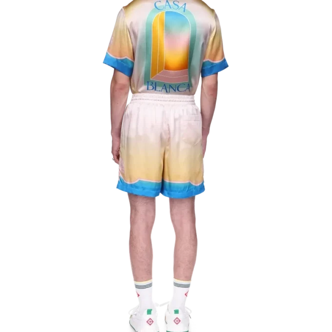 L’arc Colora zijden Shorts