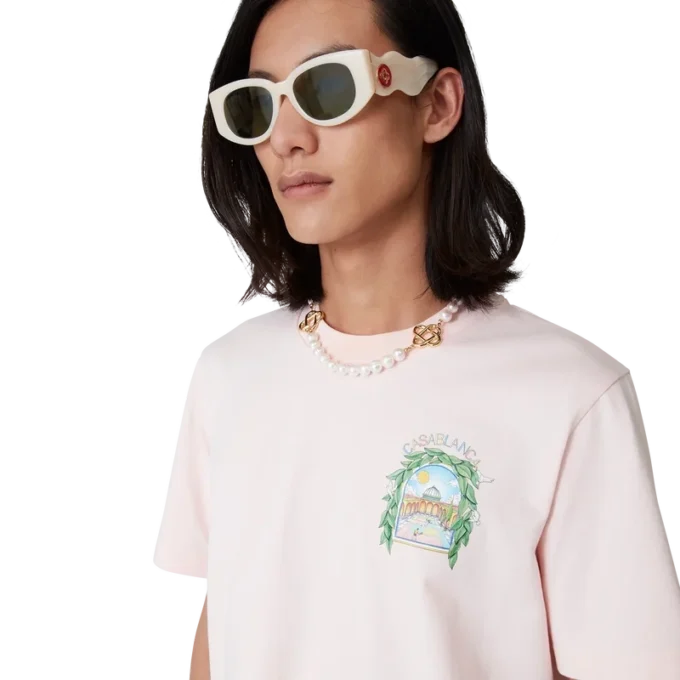 L’arche De Tennis T-shirt met korte mouwen